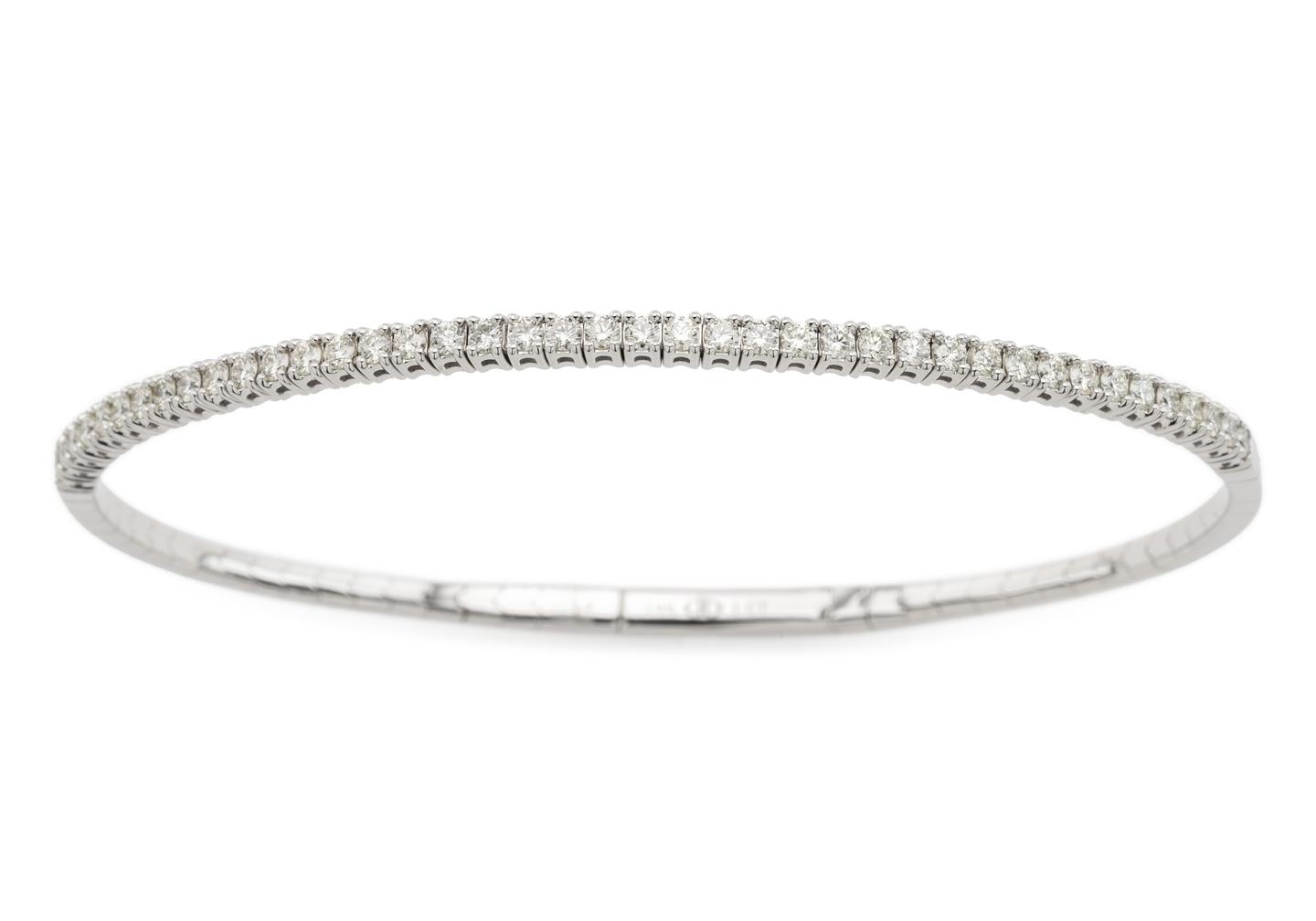 14K Flexi Diamond Tennis Bracelet