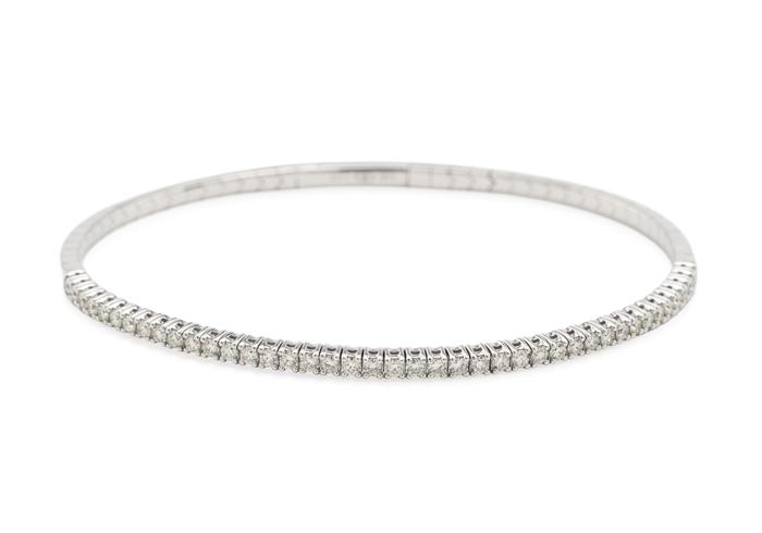 14K Flexi Diamond Tennis Bracelet