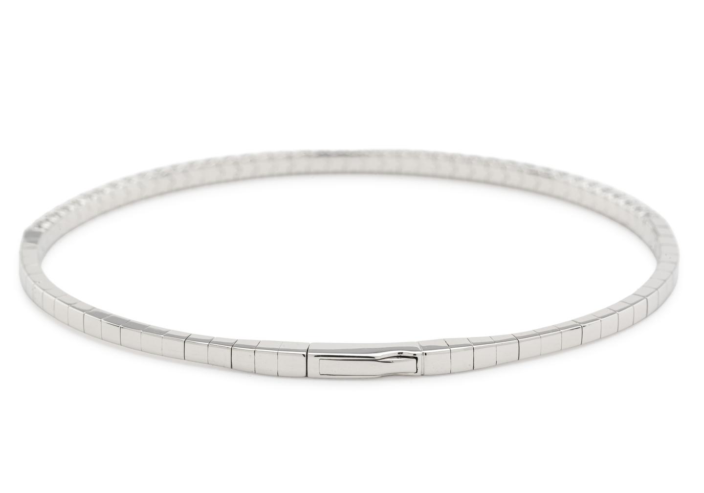 14K Flexi Diamond Tennis Bracelet