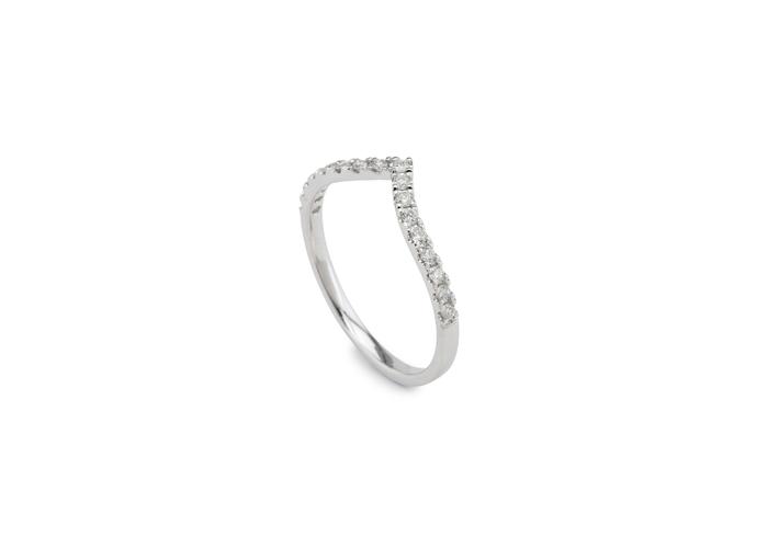 14K Diamond Tiara Band