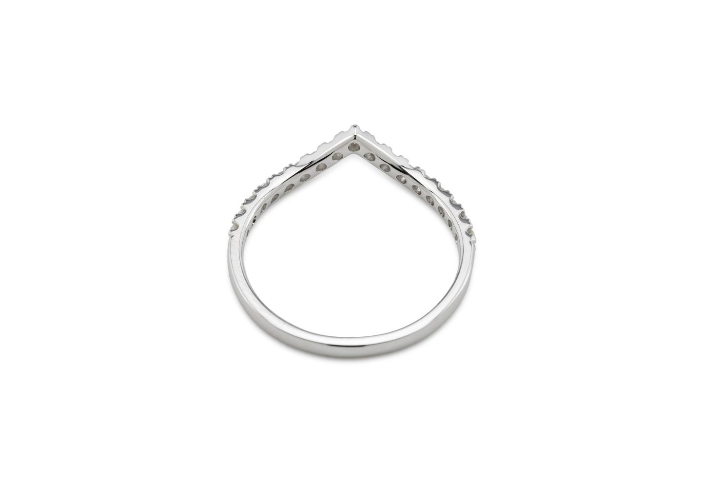 14K Diamond Tiara Band