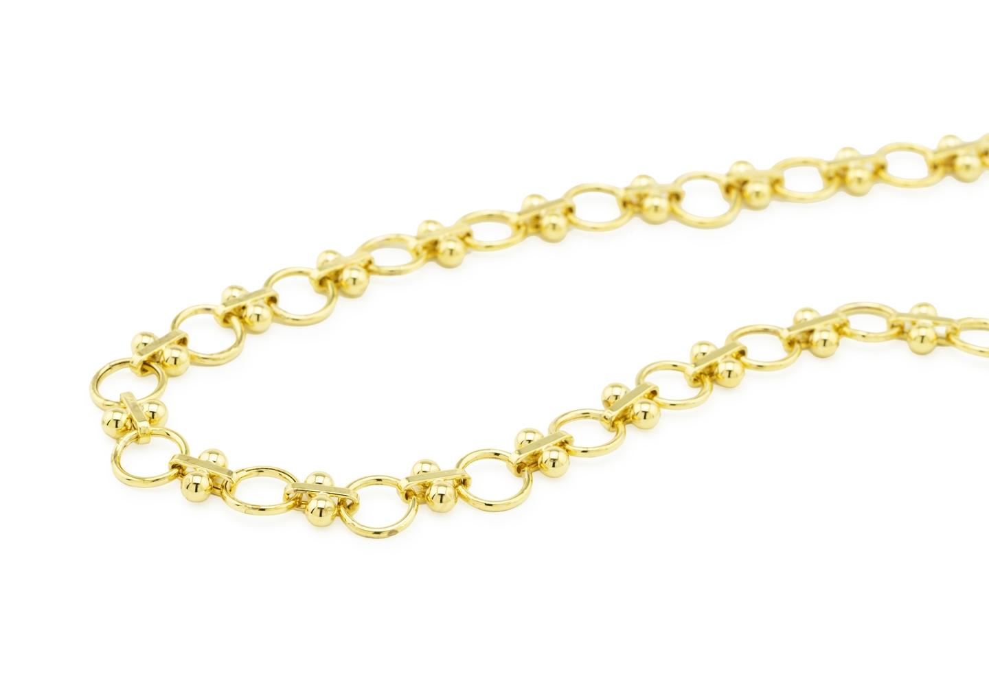 14K Modern Chain Necklace 