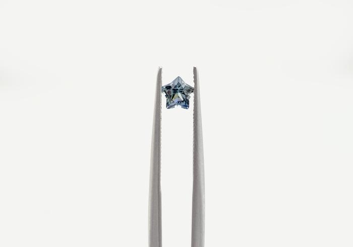 1.15ctw Pair of Montana Sapphire Stars