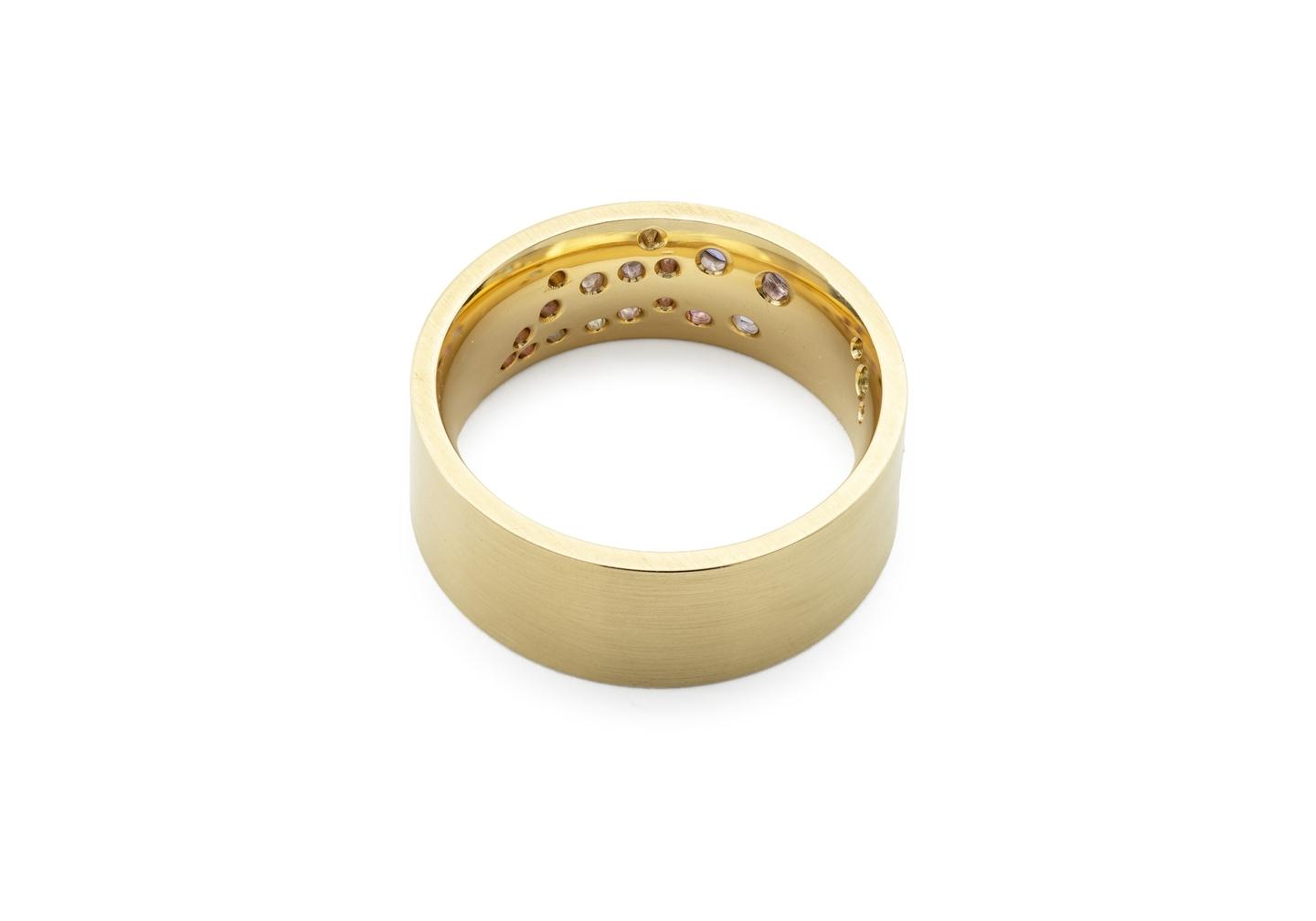 14K Yellow Gold Lupine Ring