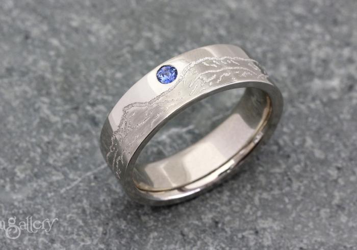 Custom engraved ring