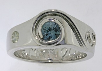 Montana sapphire ring