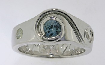 Montana sapphire ring 
