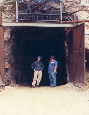 The opening portal to the spiral decline of the Vortex Mine